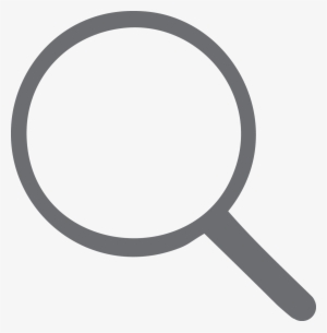 Search - Magnifying Glass Icon Png Grey
