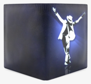 Sale Michael Jackson Print Men's Leather Purse For - Michael Jackson