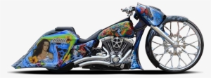Bikes-blue - Bagger Custom Bikes