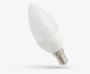 4w Led Candle Bulb Ses E-14, Cool White, 340 Lm - Candle E14 Led Led Bulb Png Format