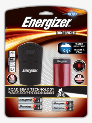 Energizer® Bike Lights - Energizer - Led Bike Light Kit - Black & Red