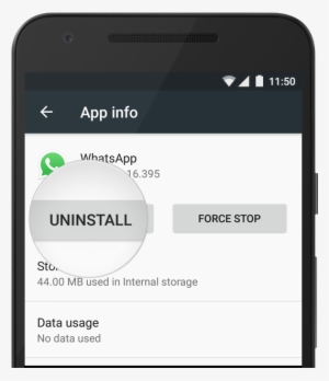 Installing Whatsapp - Going To Uninstall Whatsapp