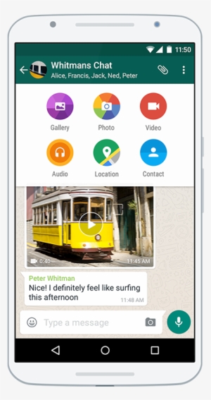 Photo And Video Sending - Whatsapp En Samsung