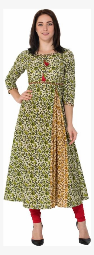 Gulmohar Jaipur Women's Printed A-line Kurta - Gulmohar Jaipur Kurti
