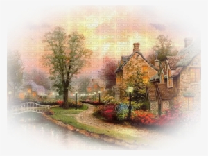 Kaz Creations Paysage Scenery - Famous Oil Painting Landscapes