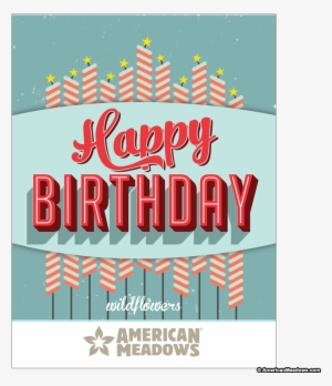 Happy Birthday Seed Packet - American Meadows