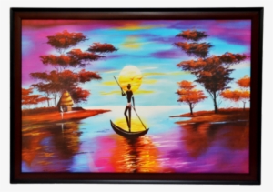 Modern Art Scenery Gift Set With Uv Print - Painting