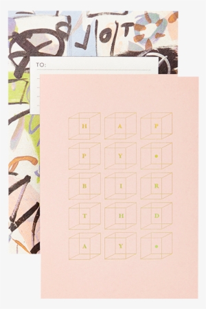 Holographic Happy Birthday Card - Kin Remedy For Tomorrow - Card