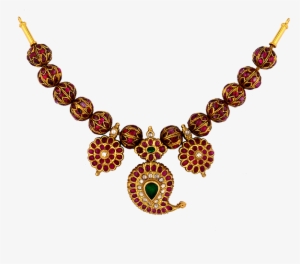 Antique Manga Maalai - Blue Quartz Beads Necklace