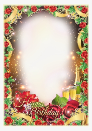 Happy Birthday Frame Png - Happy Anniversary Photo Frame