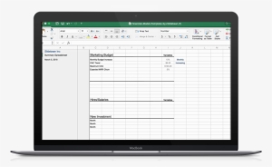 Business Report Spreadsheet 3 - Job Presentation Template
