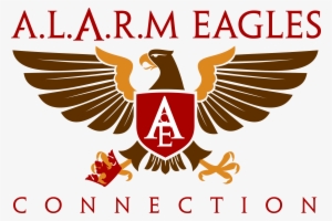 Alarm Eagles Connection Logo Flat - Drawing