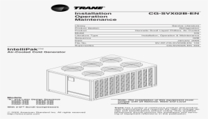 Chiller Trane Manual Pdf Document Rh Vdocuments - Diagram