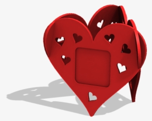 Heart Photo Frame 3d Model Stl - 3d Printing