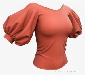 In The Cgelves Marvelous Cloth Designer 5 Tutorials - Shirts With Puffed Sleeves
