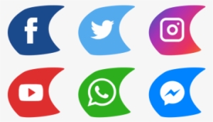 Icons, Icons, Facebook, Facebook Icon Png And Psd - Black And White Social Media Vector