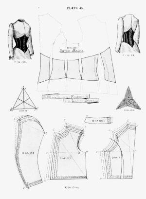 The Cutters' Practical Guide To The Cutting Of Ladies' - Sketch