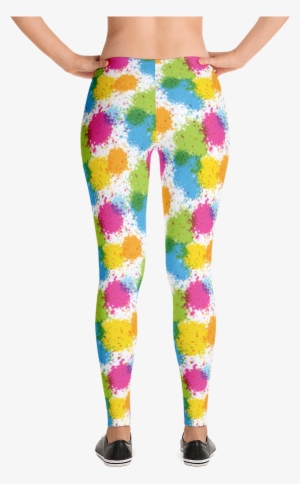 Color Blast Leggings - Halloween Emojis Leggings Halloween Leggings Halloween