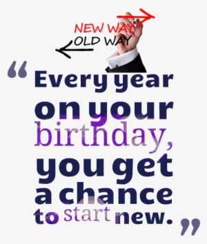 Birthday Quotes Png High-quality Image - Poster