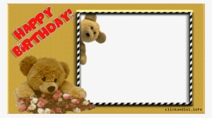 Happy Birthday Frame Png Clickandlol Collect And Share - Happy Birthday Frame S