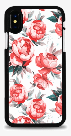 Girly Rosa Blumenkunst Mousepads