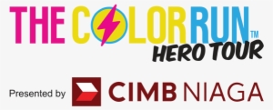 The Color Run Logo - Cimb Color Run 2017 Malaysia