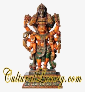 Jai Panchamukha Hanuman God Statue 52" India Temple