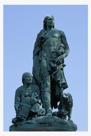 Lincoln Park / Indian Alarm By John J - Statue