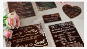 Transparent Placemat Wedding Reception