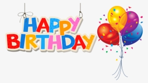 Free Download Globos Vector Clipart Balloon Au Clip - Happy Birthday Name Png