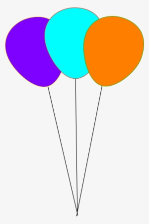 Balloon Clipart Neon - Clip Art