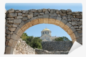 Christian Temple And Ancient Arch Wall Mural • Pixers® - St. Vladimir Cathedral