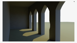 Temple Exterior - Colonnade 2