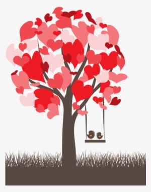 Tree Love Vector Png