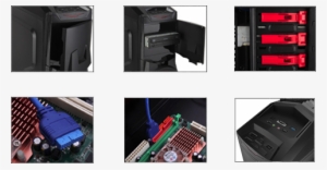 Mofotech Reactor Z1-500 Gaming Computer Case - Personal Computer Hardware