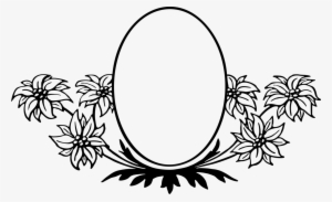 Borders And Frames Picture Frames Flower Floral Design - Clip Art