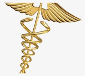 Doctor Symbol Caduceus Png Transparent Images - Caduceus Over A White Background: Blank 150 Page Lined