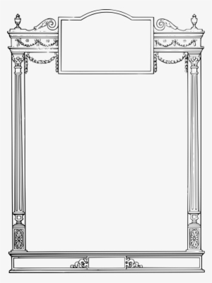 Picture Frames Borders And Frames Decorative Arts Document - Roman Frame