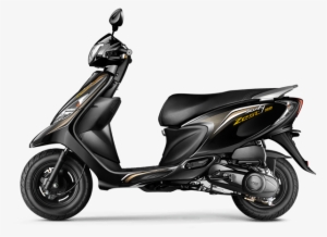 Tvs Scooty Zest - Honda Grazia Grey Colour