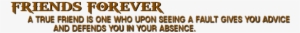 If You Like My Blog - Friends Forever Text Png