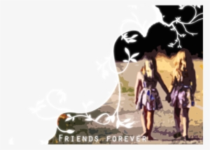 Photo Frame - Friends Forever - Malden Linear 5-opening Picture Frame, Black