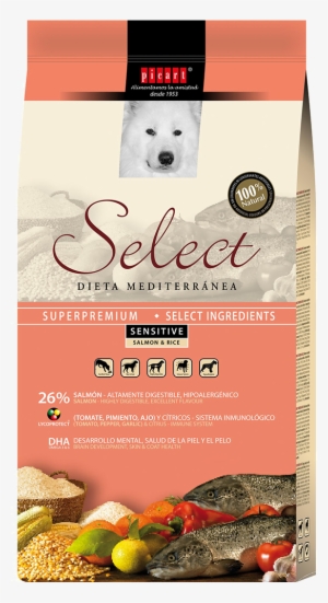Comida Hipoalergénica Select Sensitive Salmon & Rice - Picart Select