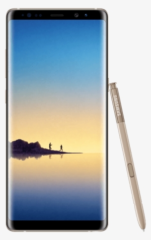 Samsung Galaxy Note8 64 Gb Maple Gold Front - Samsung Note 8 Icon