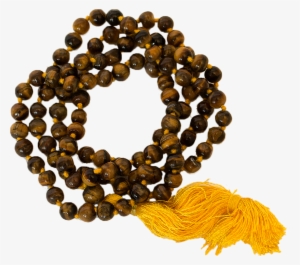 Tiger Eye Knotted Mala - Buddhist Prayer Beads