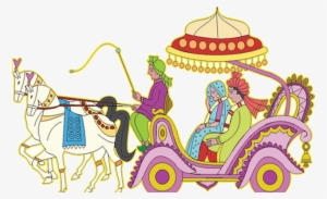 Profile Cover Photo - Indian Wedding Chariot Clipart