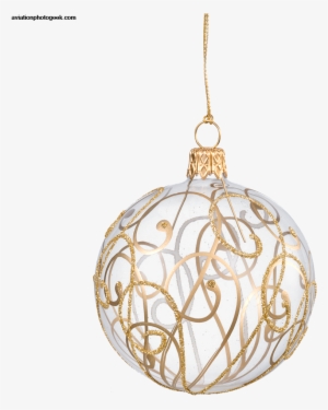 K The Wohlfahrt Online Shop Christmas Ball Ornament - Gold Christmas Balls Transparent