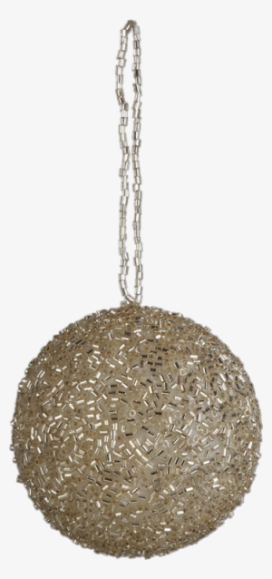 Boule De Noël Dorée, Tube Png - Chain