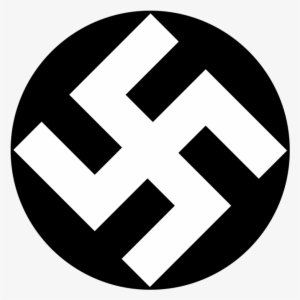 Banner Png See All Clipart Freeuse Stock - Black And White Swastika