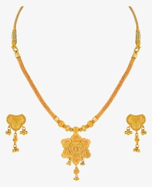Designs Of Necklaces Gold 4 Shining Inspiration Bridal - Gold Kitty Set With Price