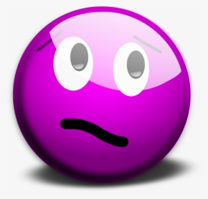 Purple Love Smiley - Smiley Emoticon